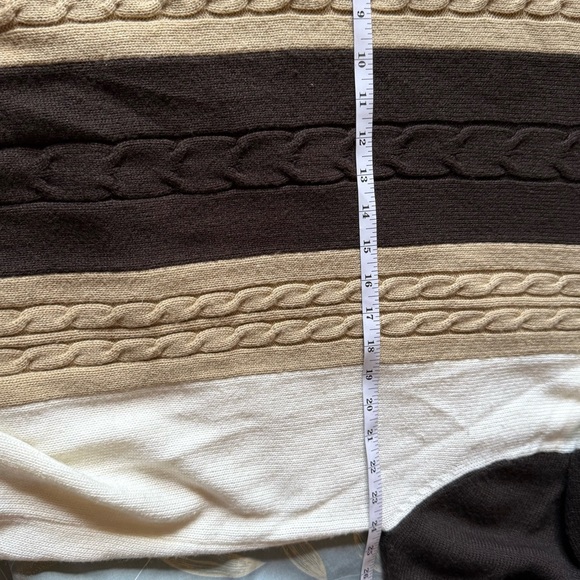 Jordan Craig Men's Turtleneck Sweater - Black, Cream, Brown - Picture 6 of 9